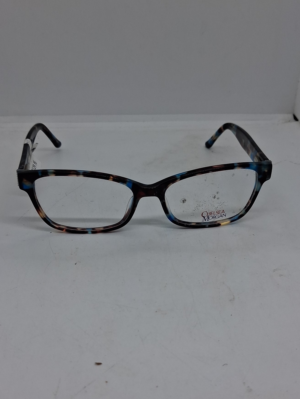 NWT Rxable Chelsea Morgan CM20211 Brown Blue Eyeglass Frames